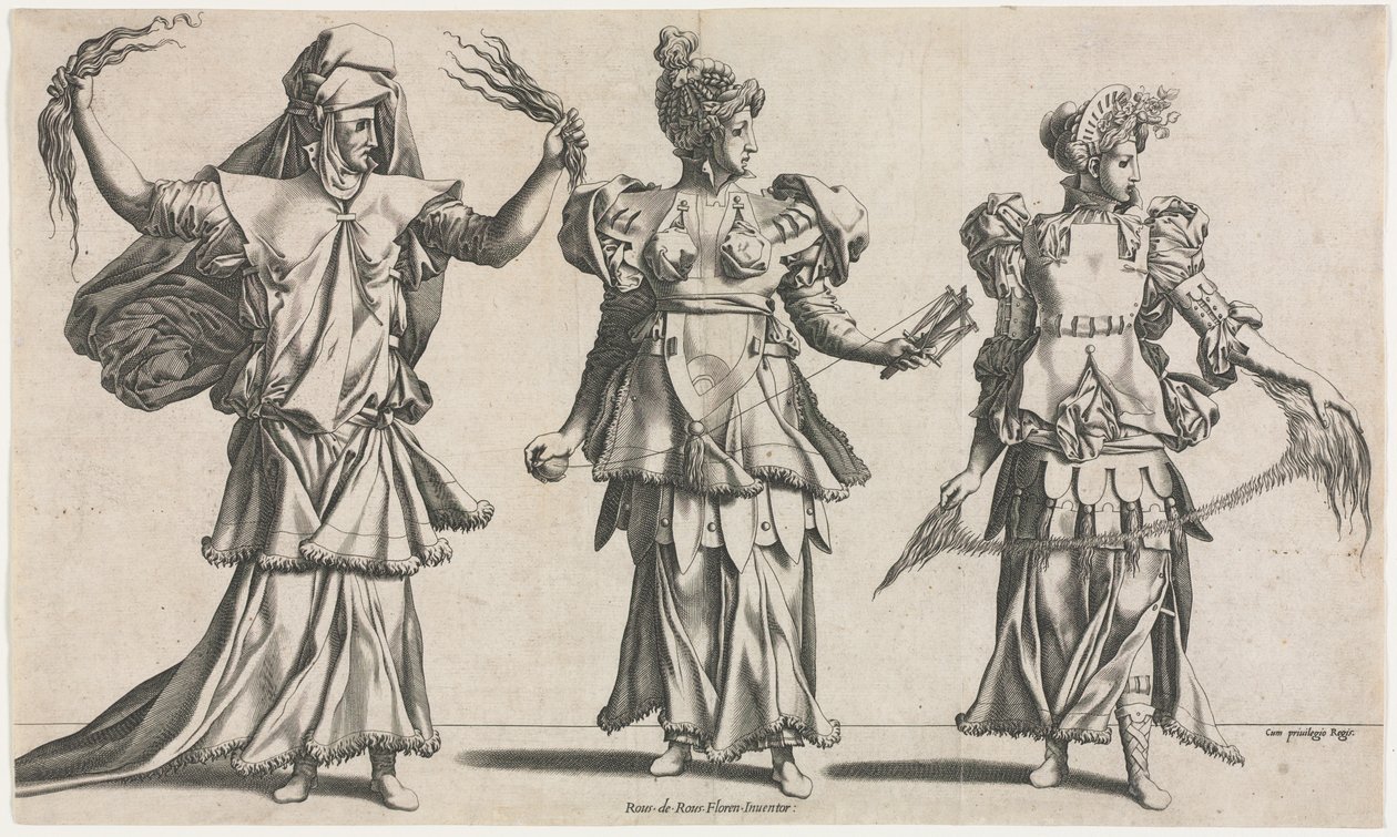The Three Fates, Costume Designs de Pierre Milan