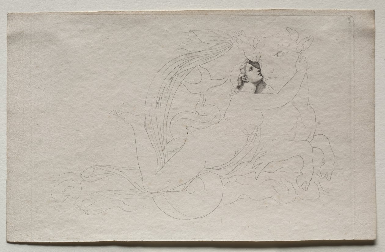 Rape of Europa de Pierre Paul Prud
