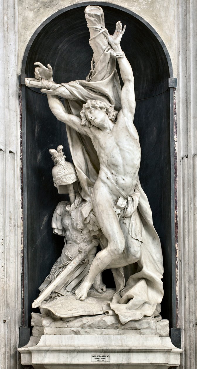 San Sebastián (Escultura) de Pierre Puget
