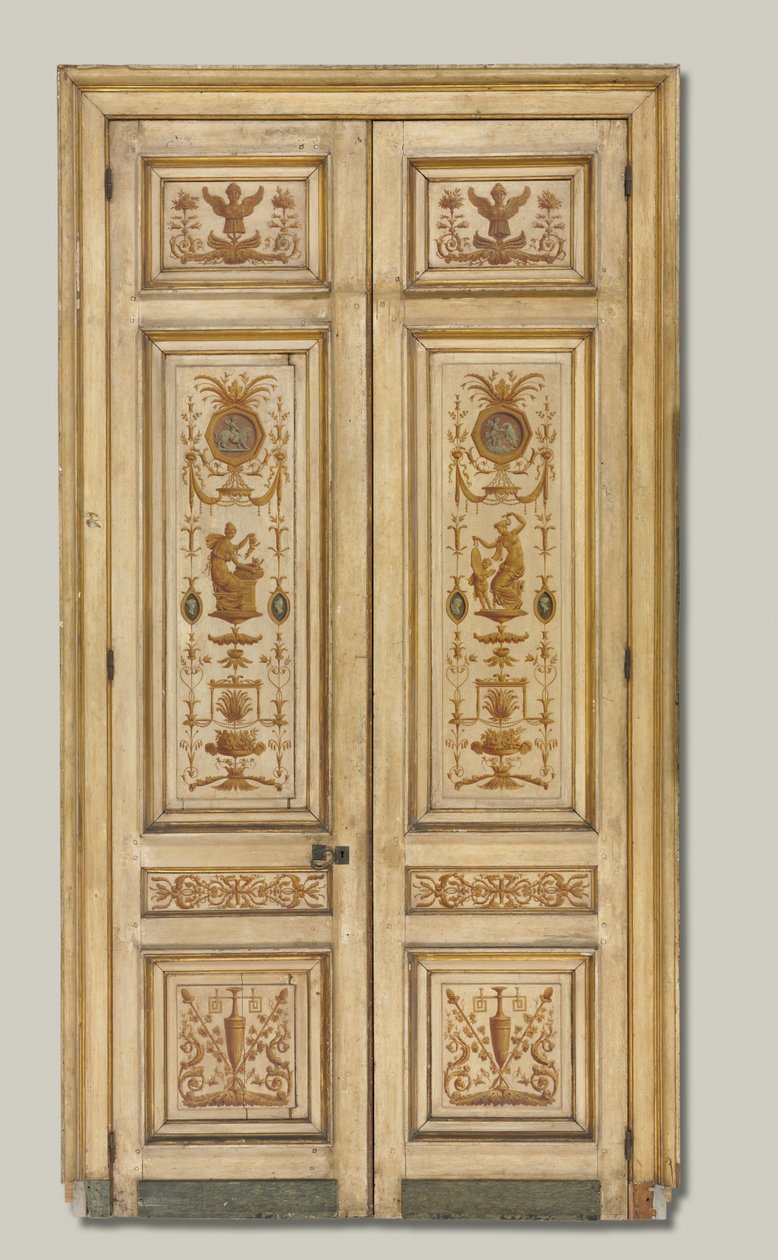 Pintura sobrepuerta, década de 1790 de Pierre Rousseau