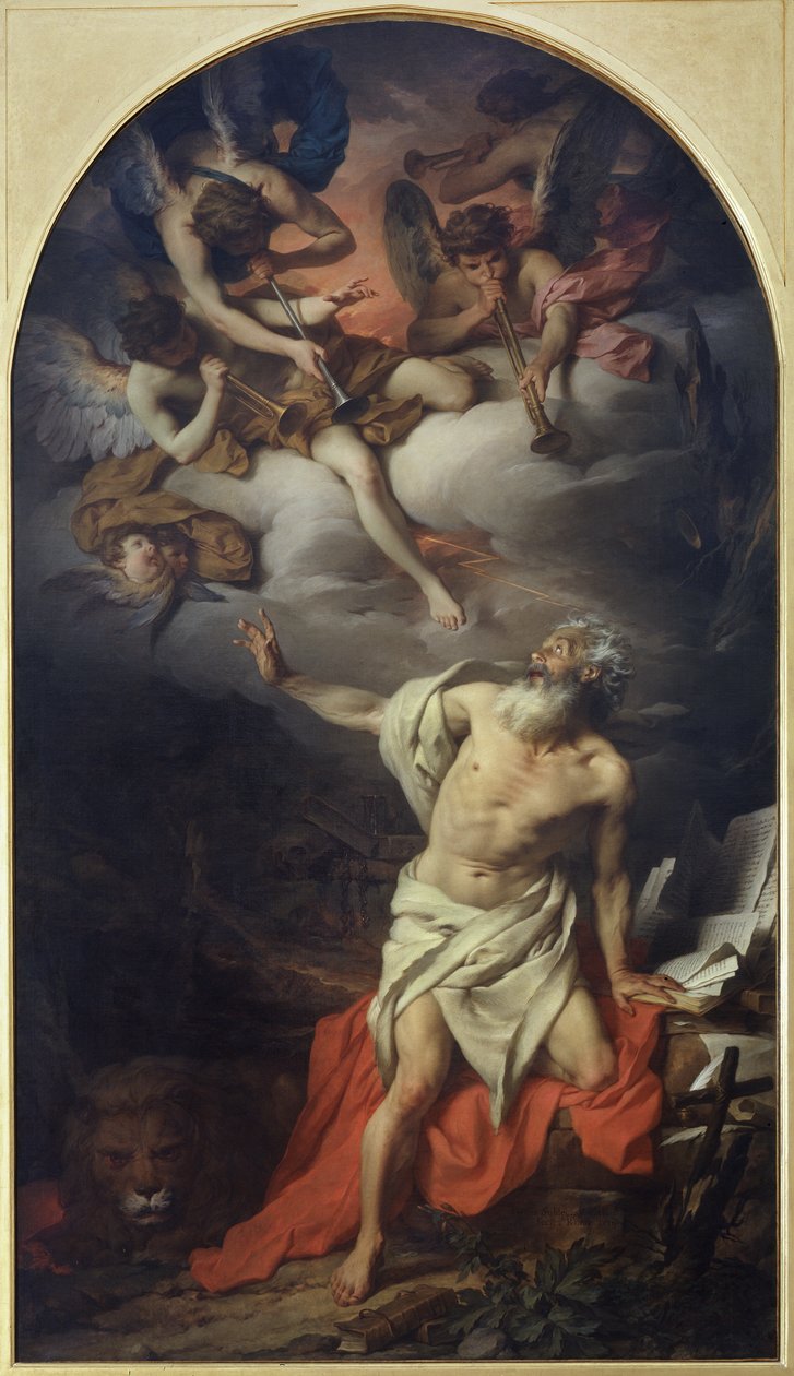 Visión de San Jerónimo de Pierre Subleyras