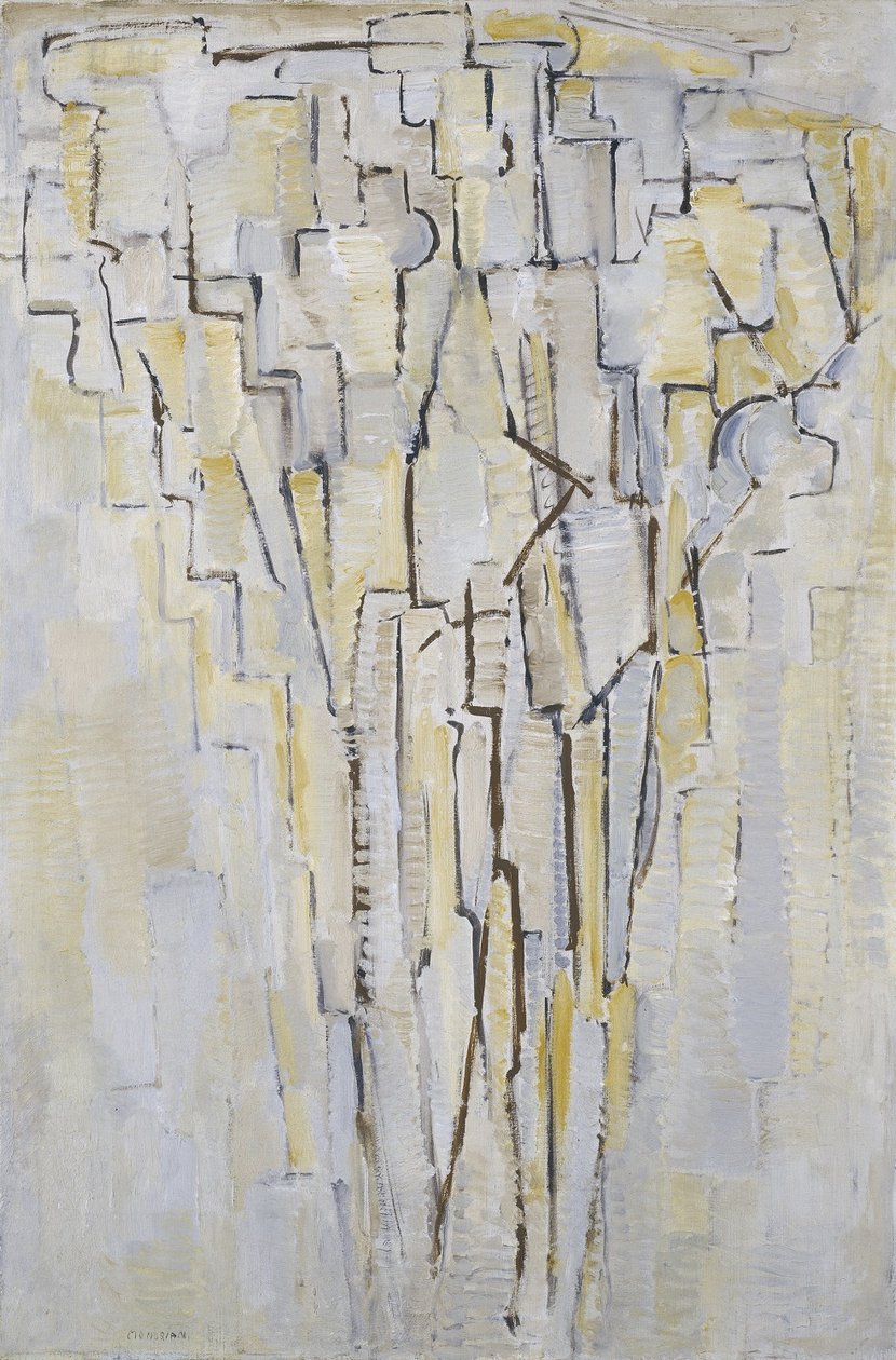 Árbol A de Piet Mondrian