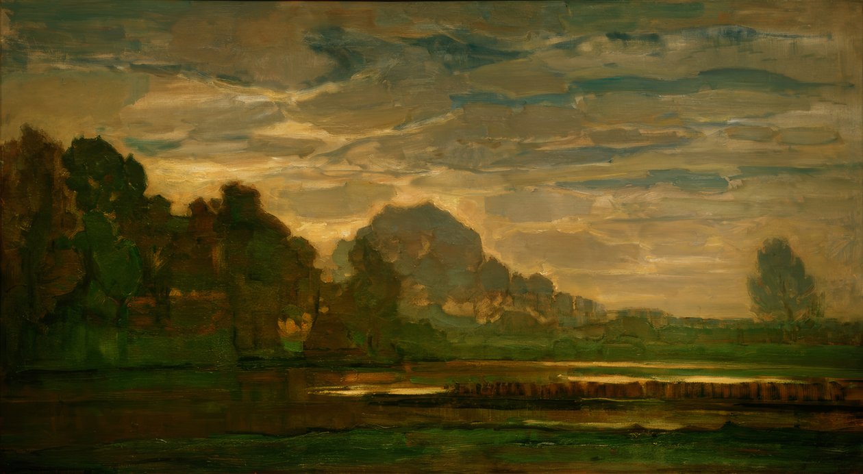 Páramo en Saasveld de Piet Mondrian