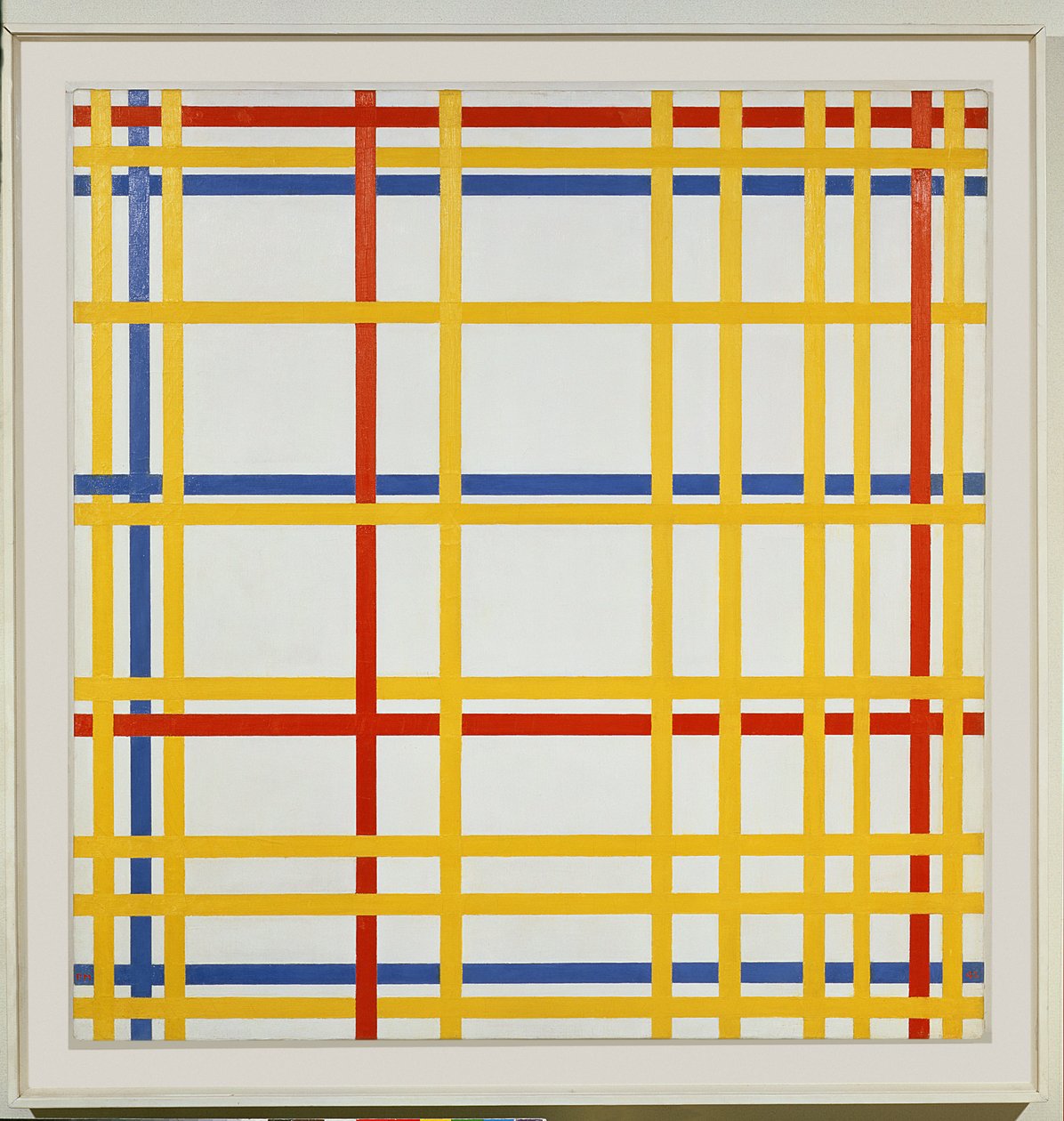 Ciudad de Nueva York, 1942 de Piet Mondrian