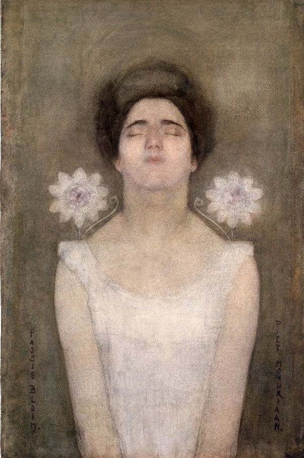 Flor de la pasión de Piet Mondrian