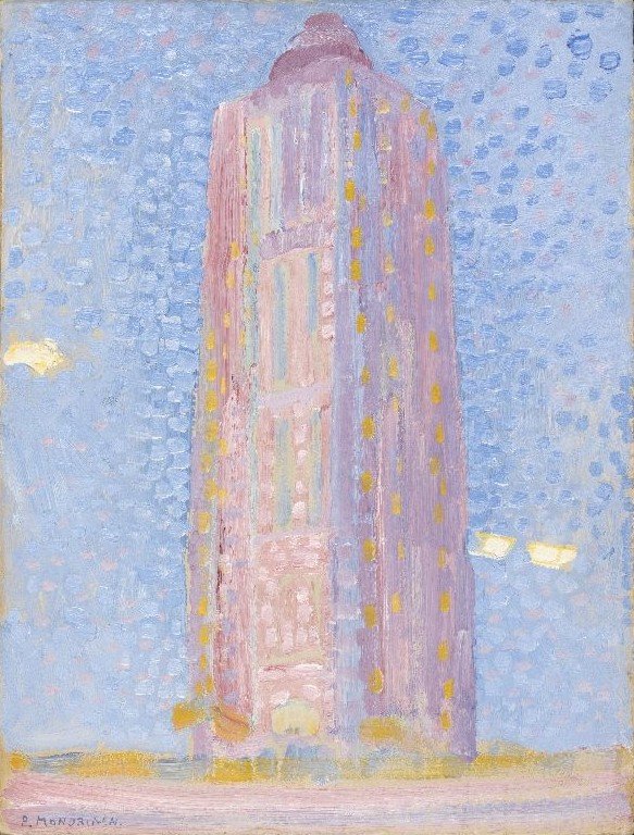 Faro en Westkapelle de Piet Mondrian