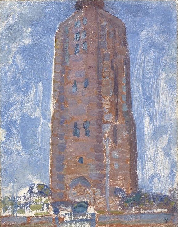Faro en Westkapelle de Piet Mondrian