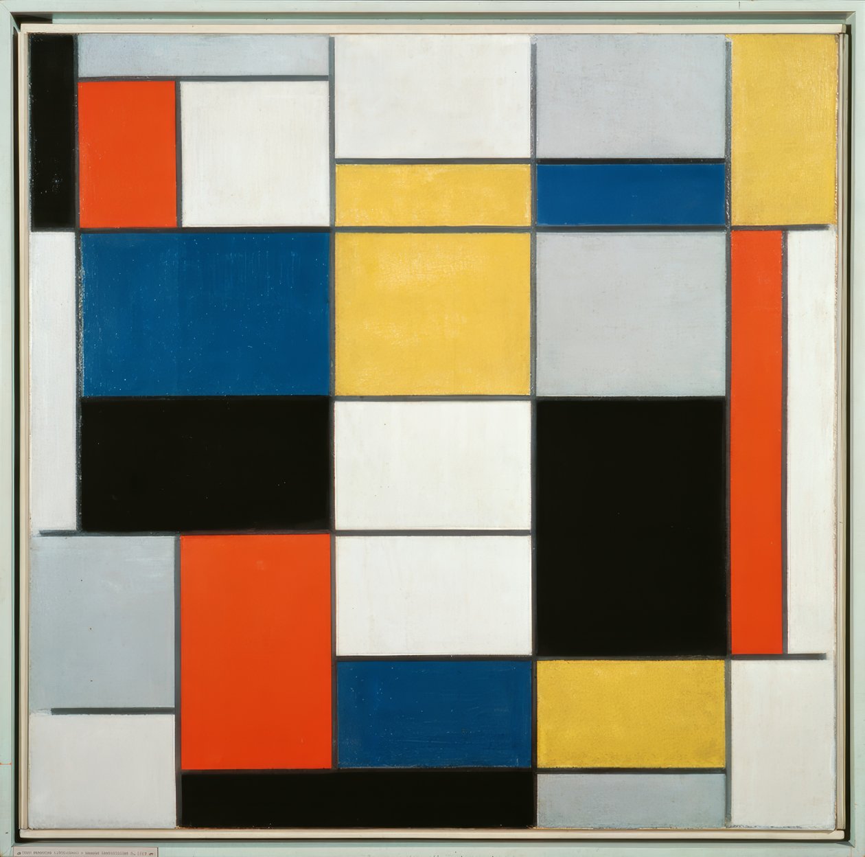Composición A de Piet Mondrian
