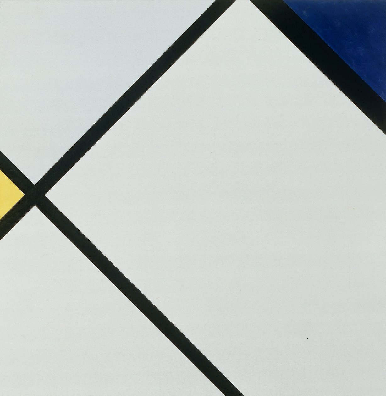 Composición No 1 de Piet Mondrian
