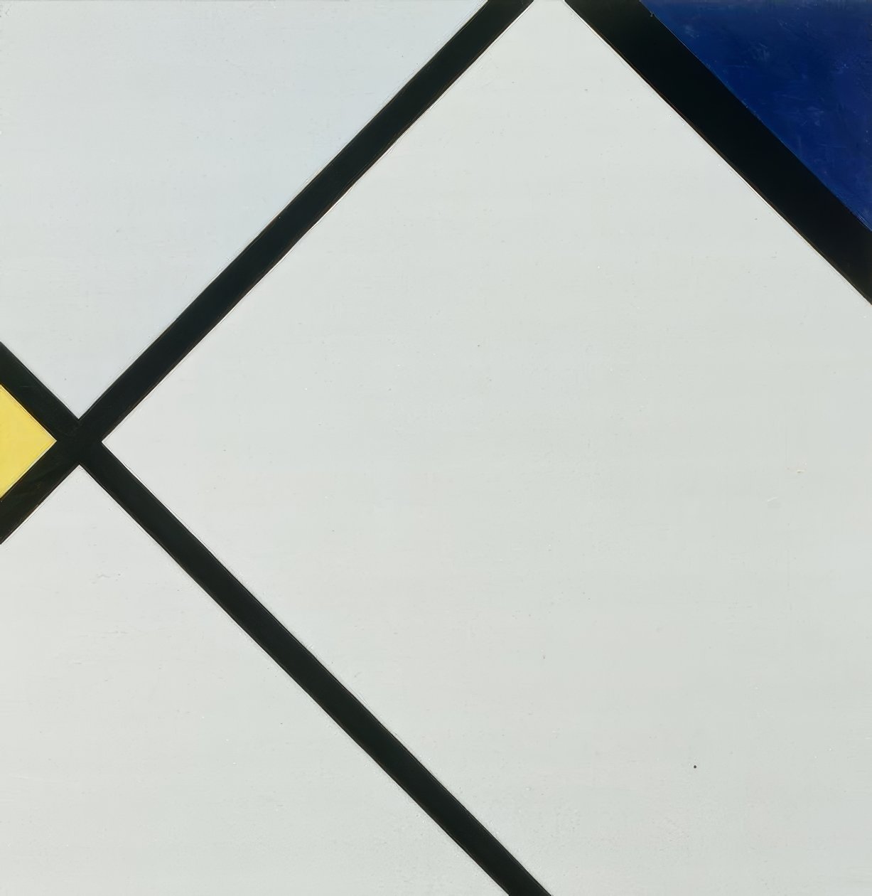 Composición No 1 de Piet Mondrian