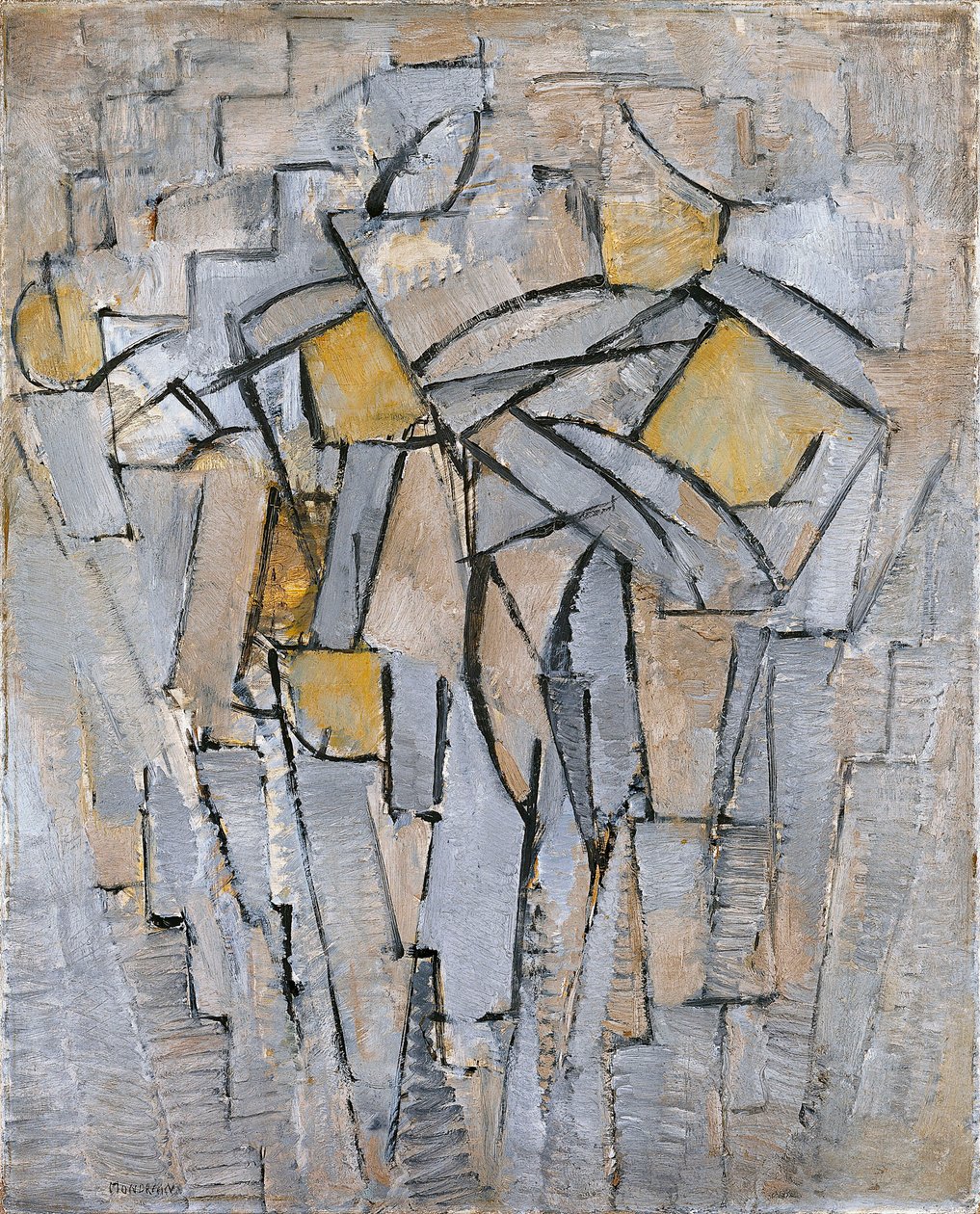 Composición No. XIII Composición 2, 1913 de Piet Mondrian
