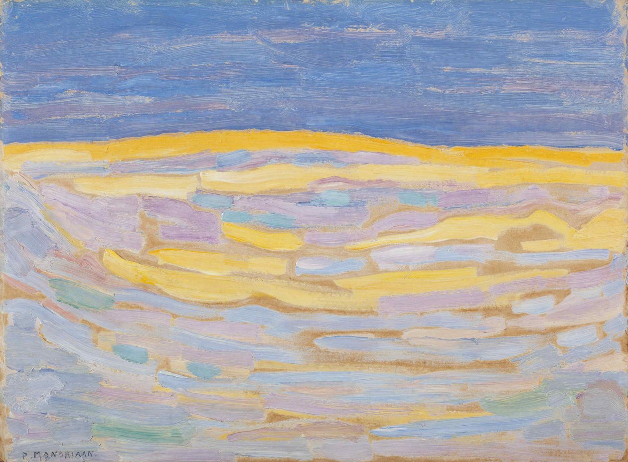 Duna I, 1909 de Piet Mondrian