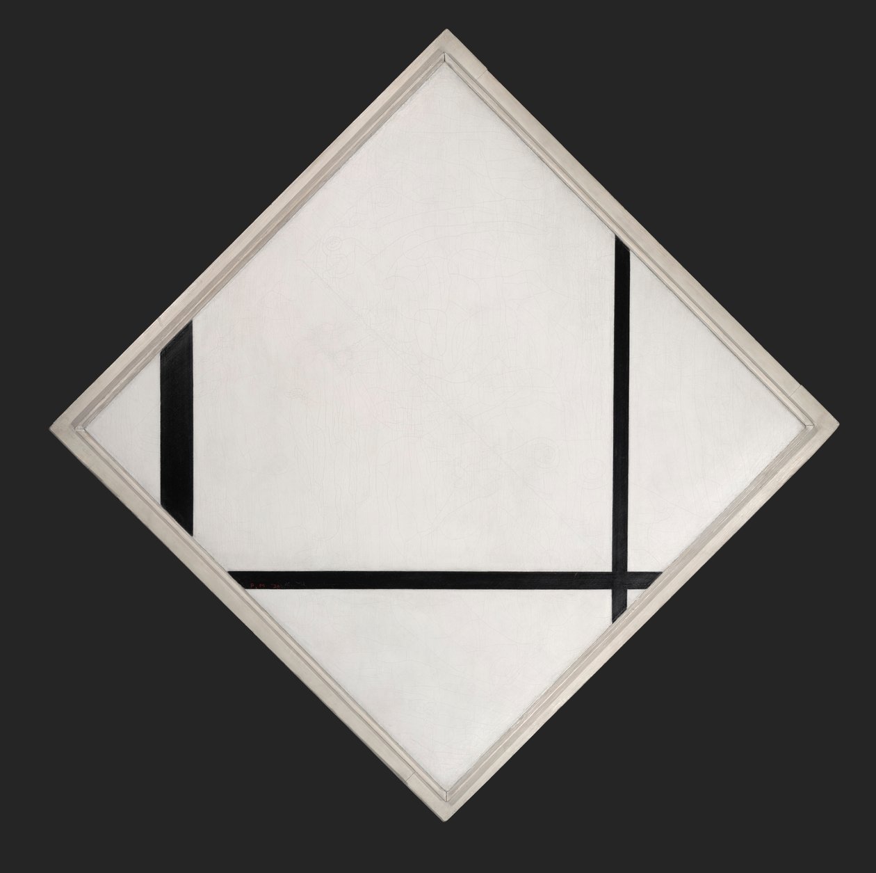 Trote de zorro A de Piet Mondrian