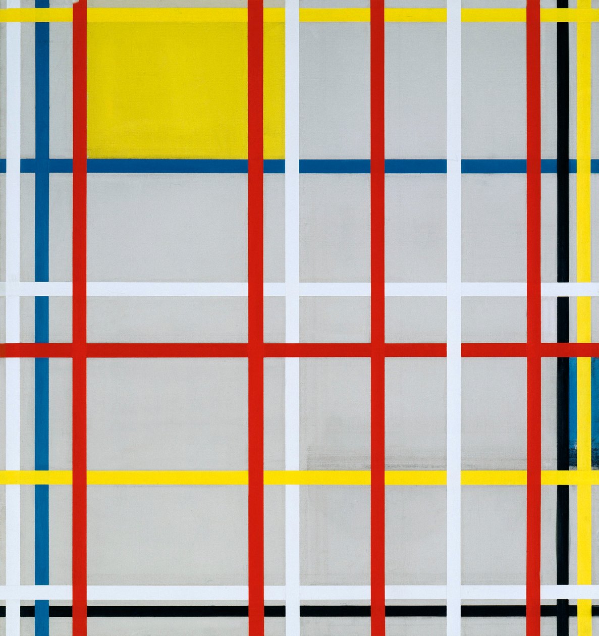 Ciudad de Nueva York, 3, 1941 de Piet Mondrian