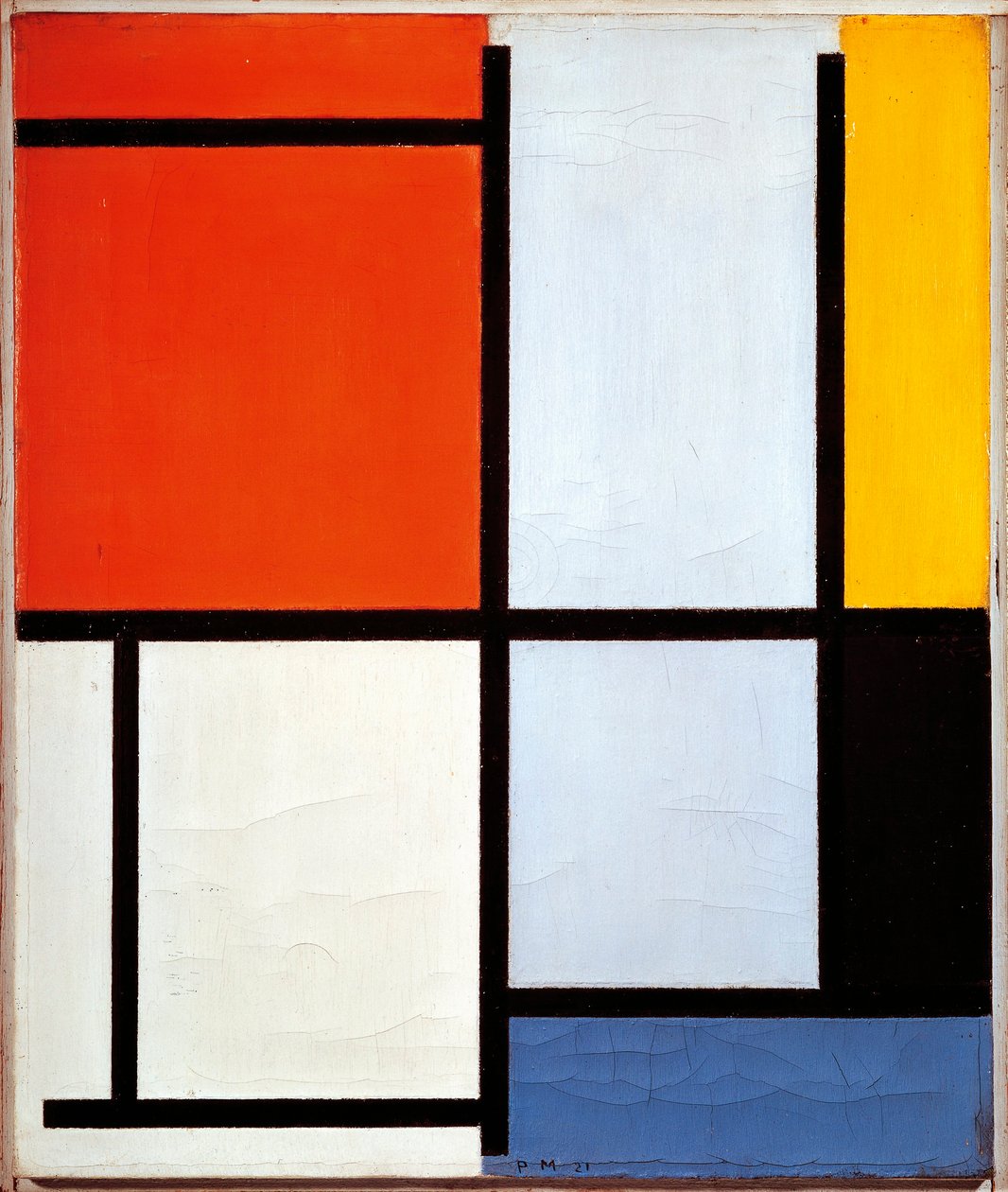 Suiza, Basilea, Composición de Piet Mondrian