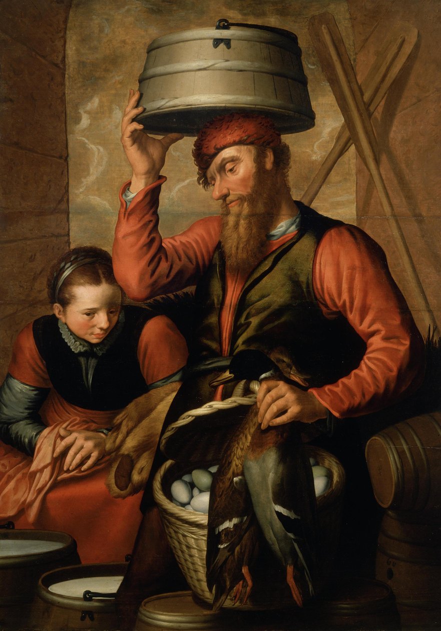 Vendedor de caza de Pieter Aertsen