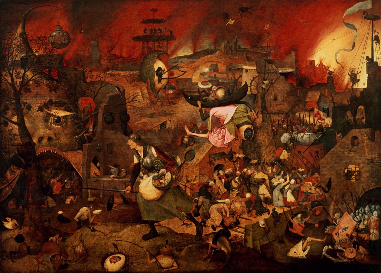 Dulle Griet (Mad Meg) 1564 de Pieter Bruegel the Elder