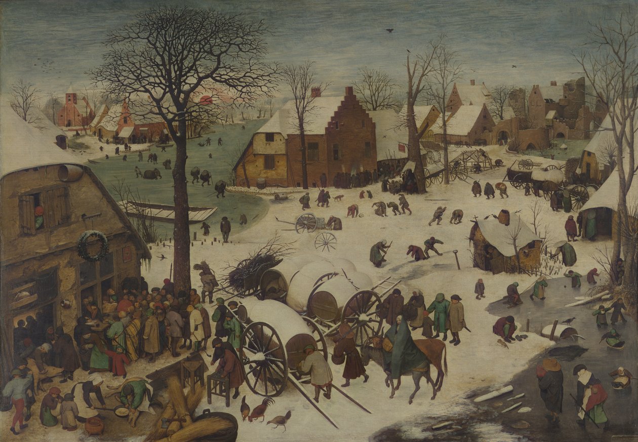 El censo en Belén de Pieter Bruegel the Elder