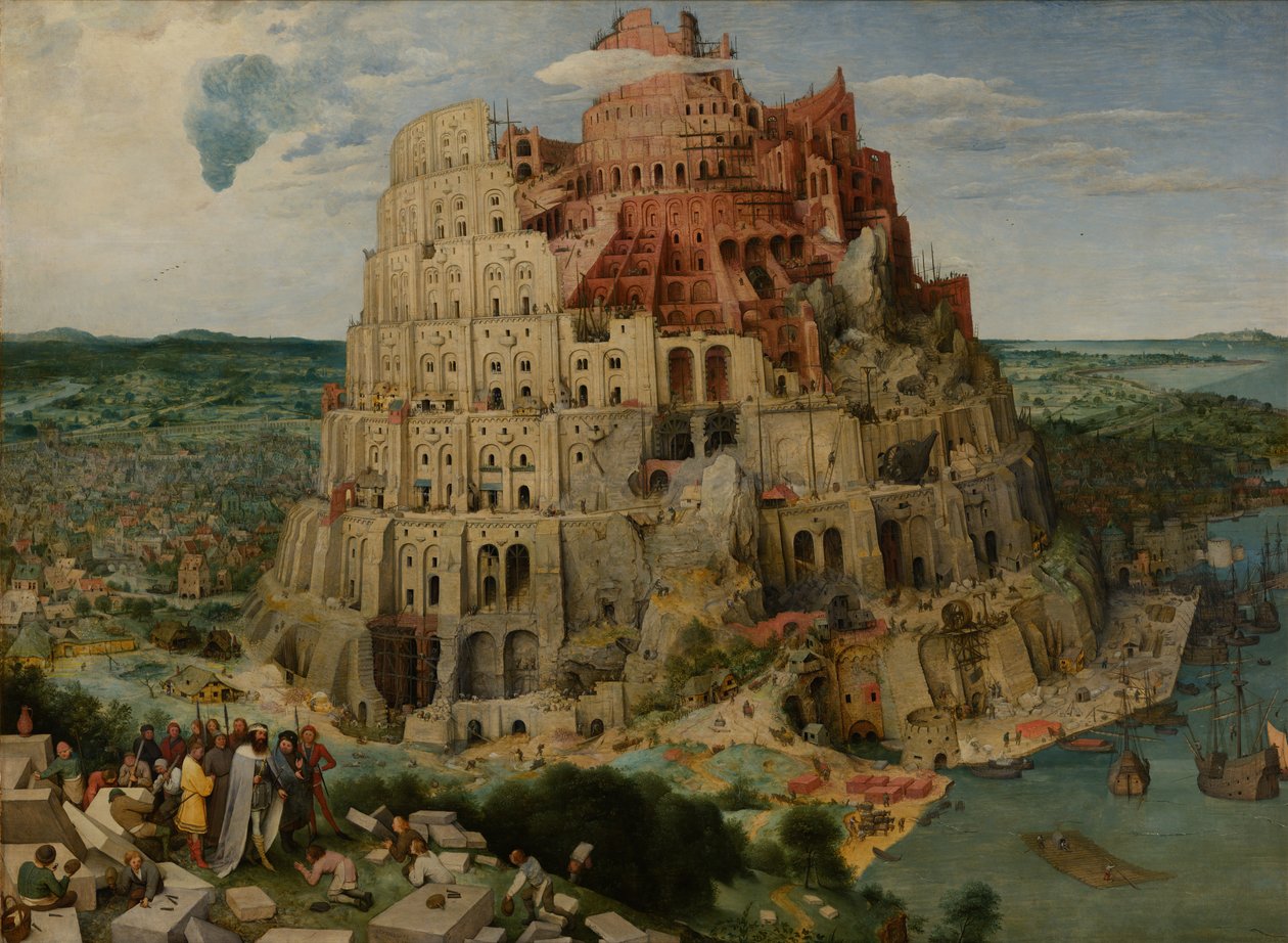 La torre de Babel (Viena) de Pieter Bruegel the Elder