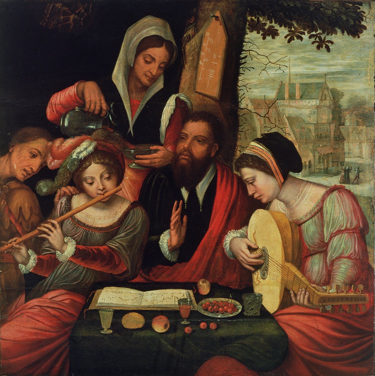 La fiesta de la música de Pieter Coecke van Aelst
