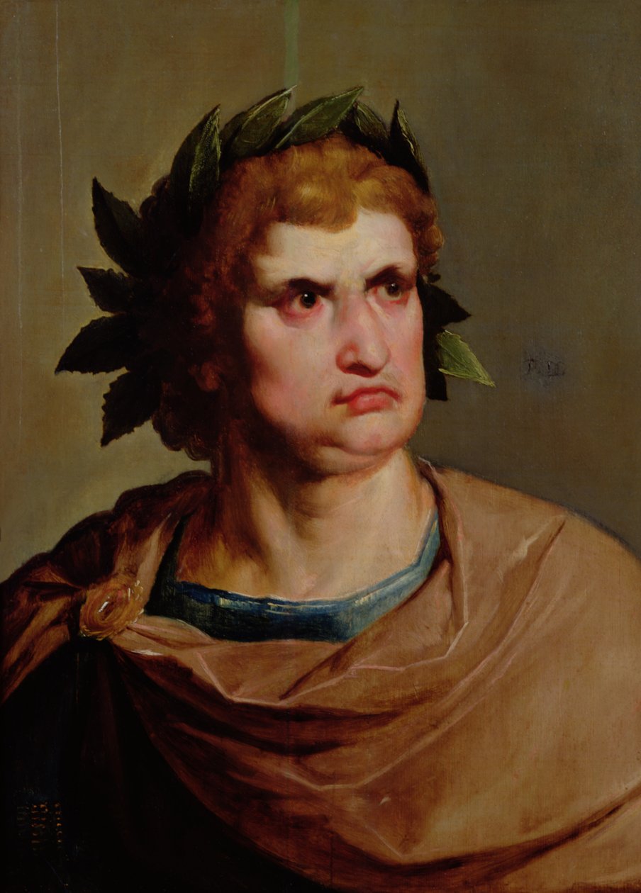 Emperador romano, posiblemente Nerón (37-68) c.1625-30 de Pieter Fransz de Grebber