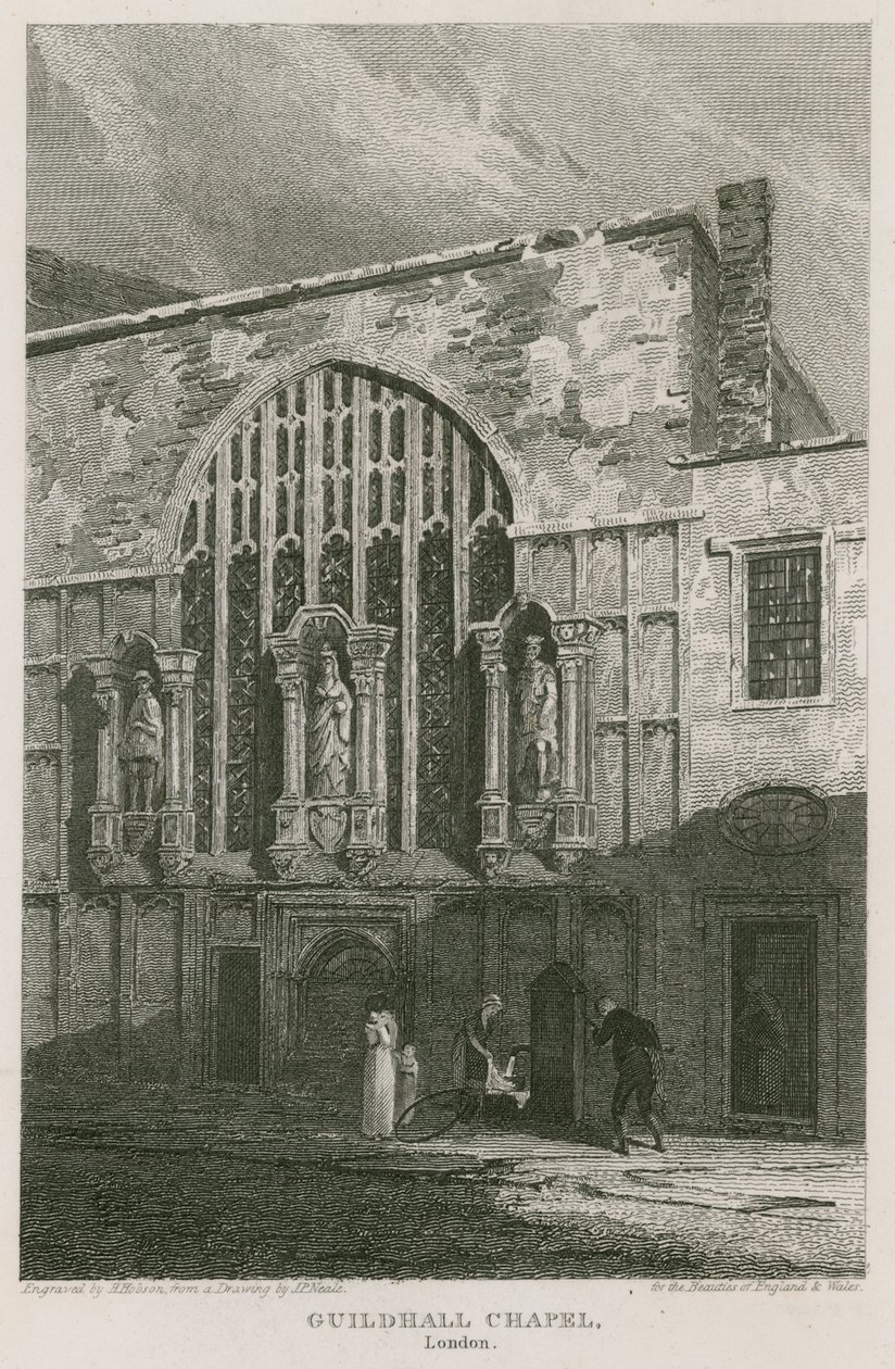 Capilla del Guildhall, Londres de Pieter Jansz. Quast