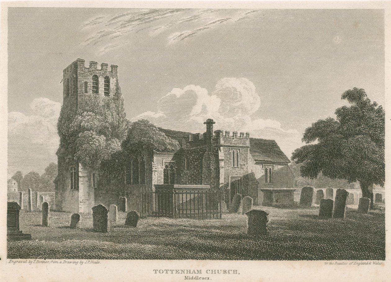 Iglesia de Tottenham, Londres de Pieter Jansz. Quast