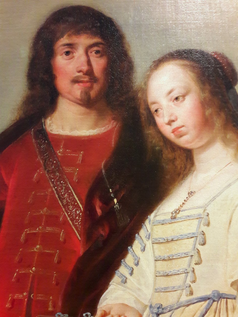 Retrato familiar en un paisaje de Pieter Fransz de Grebber