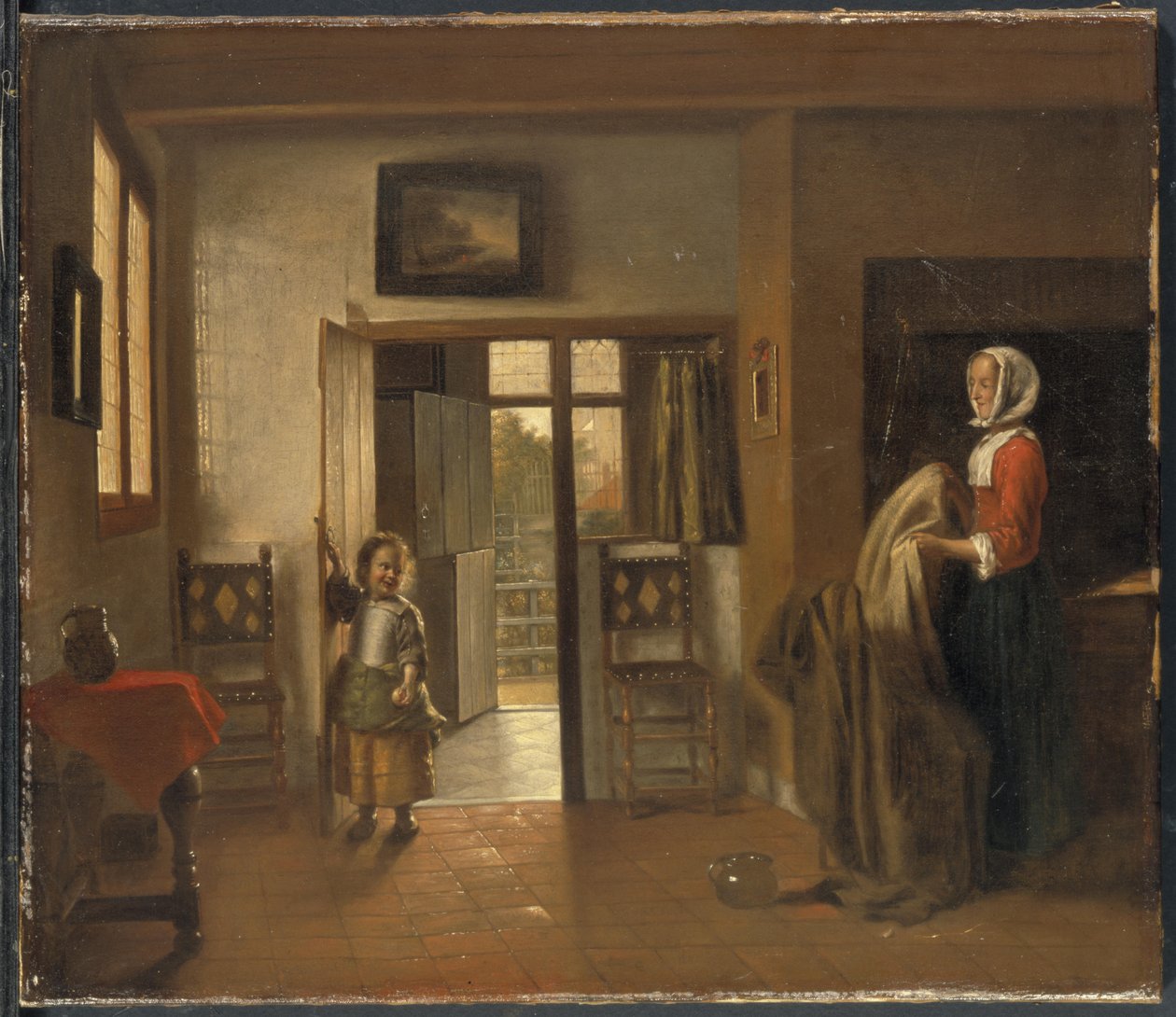 El dormitorio de Pieter de Hooch