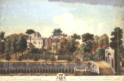 Casa y jardín de Chiswick de Pieter Andreas Rysbrack