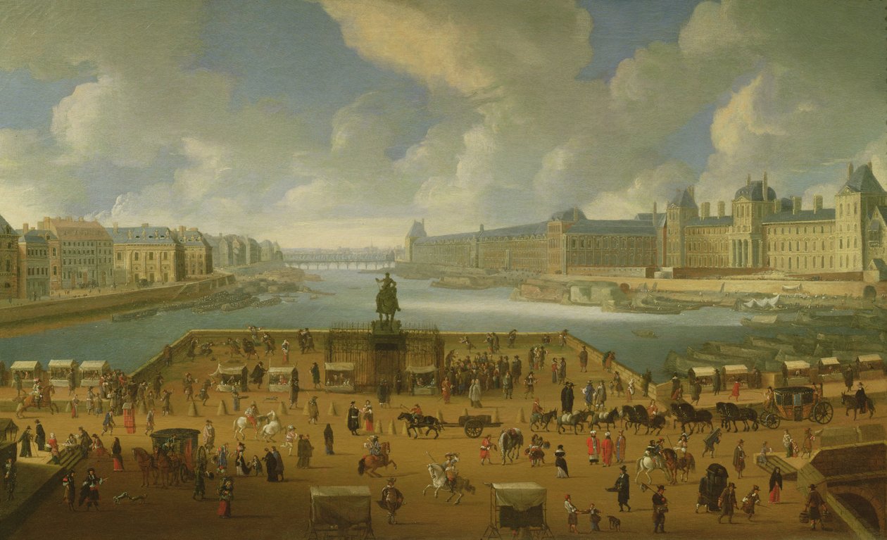 Le Pont Neuf, París de Pieter Bouts