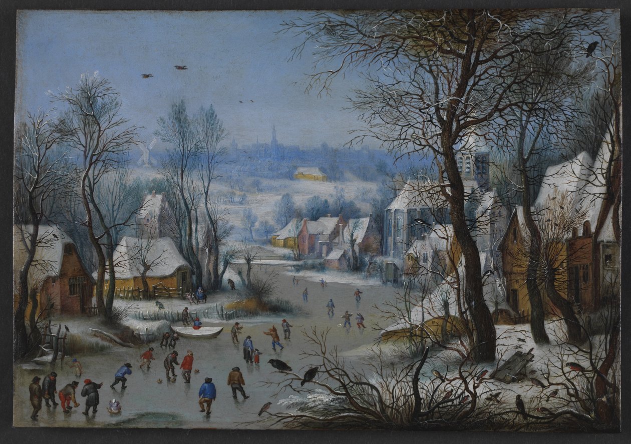 Paisaje invernal de Pieter Bruegel d.Æ.
