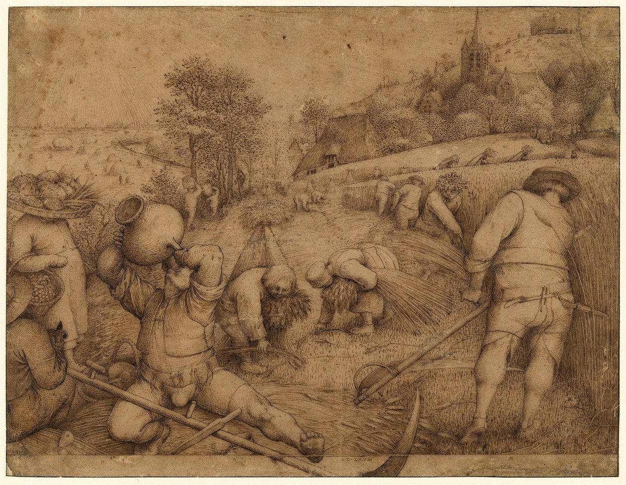 Verano de Pieter Brueghel the Elder