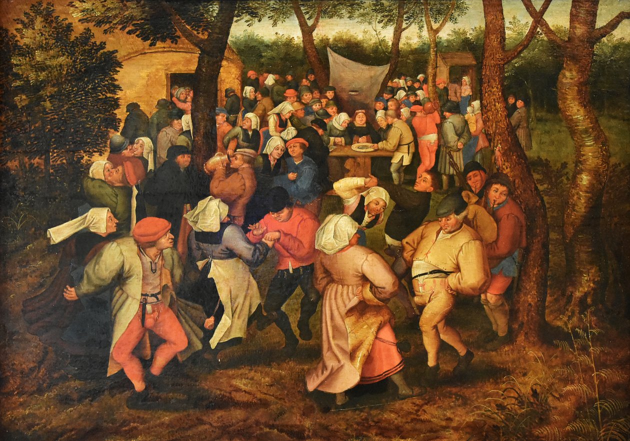 Holandés: Peasant Wedding Dance de Pieter Brueghel the Younger