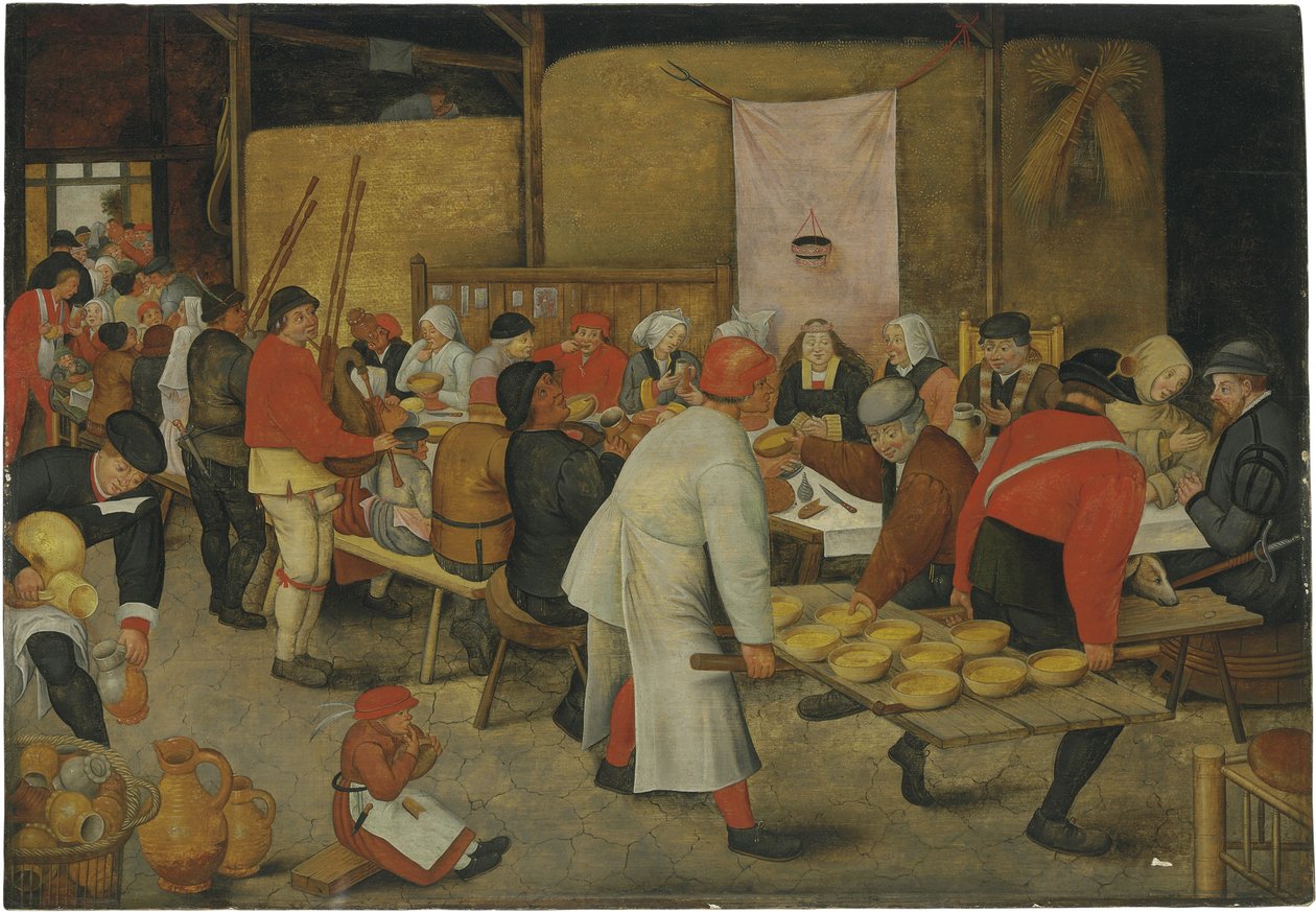 El banquete de bodas de Pieter Brueghel the Younger