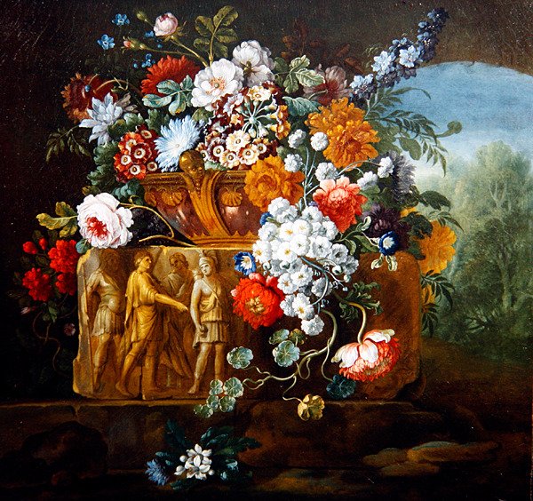 Rosas, Peonías, Margaritas y otras Flores de Pieter Casteels