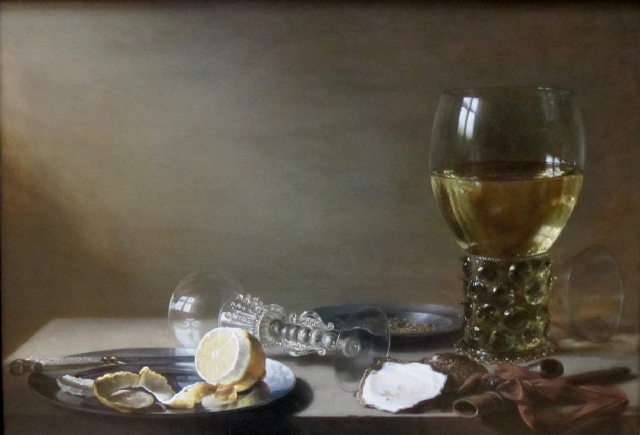 Una pieza de banquete de Pieter Claesz