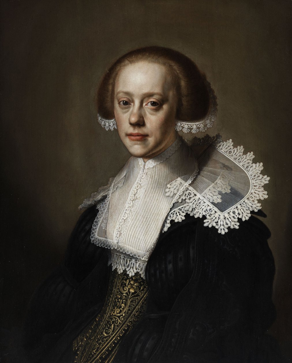Retrato de una dama de Pieter Dubordieu