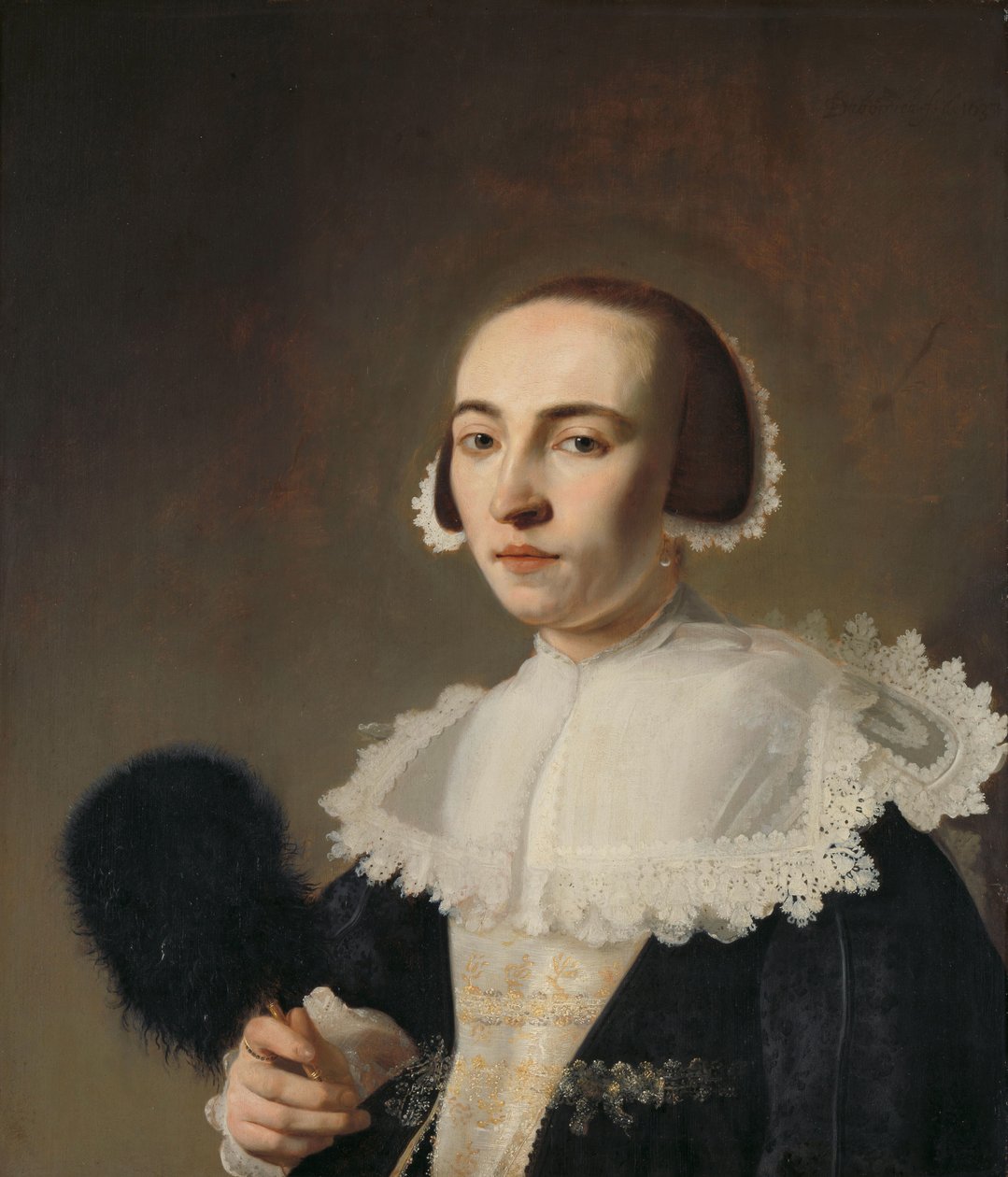 Retrato de mujer de Pieter Dubordieu
