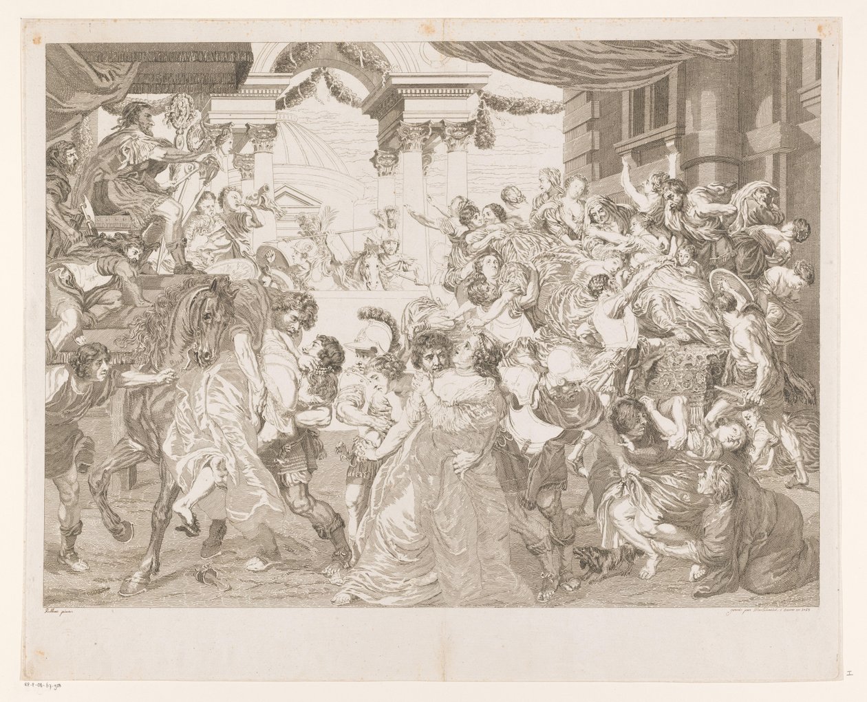 Robo de la Virgen Sabina de Pieter Franciscus Martenasie