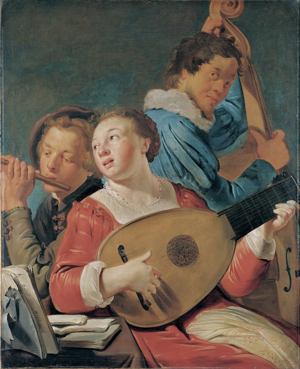 Músicos, c. 1623 de Pieter Fransz de Grebber