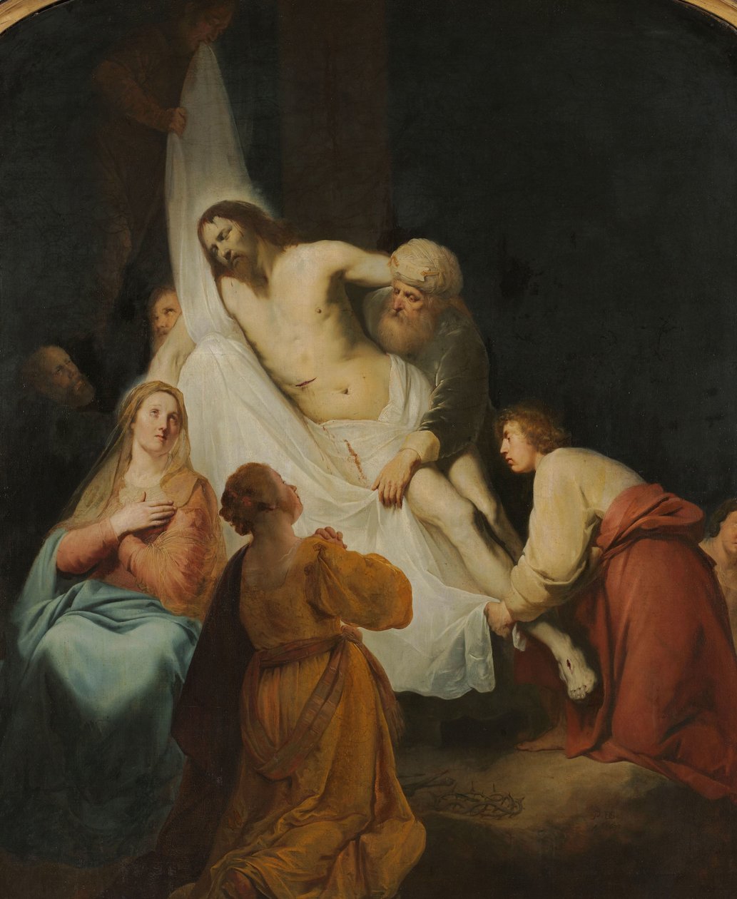 El descenso de la cruz de Pieter Fransz de Grebber