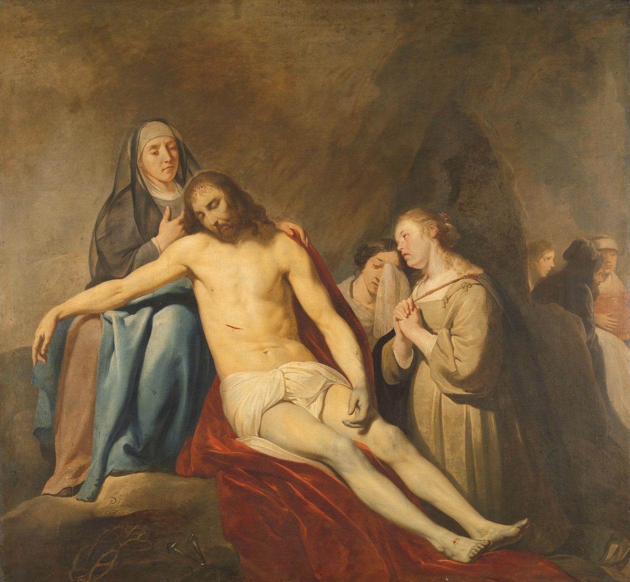 El lamento de Pieter Fransz de Grebber
