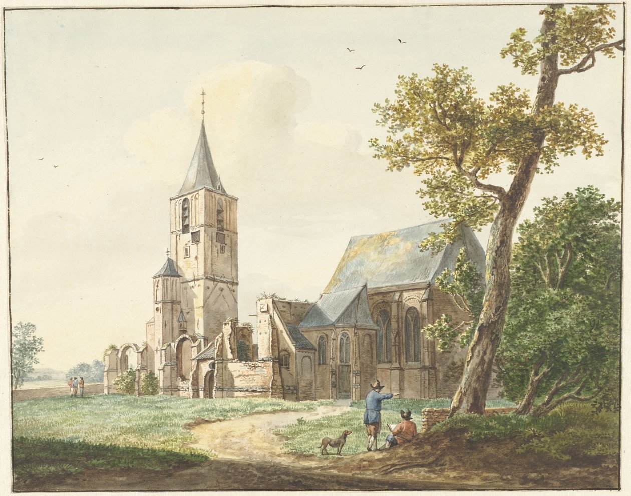 La iglesia de Warmond de Pieter Gerardus van Os