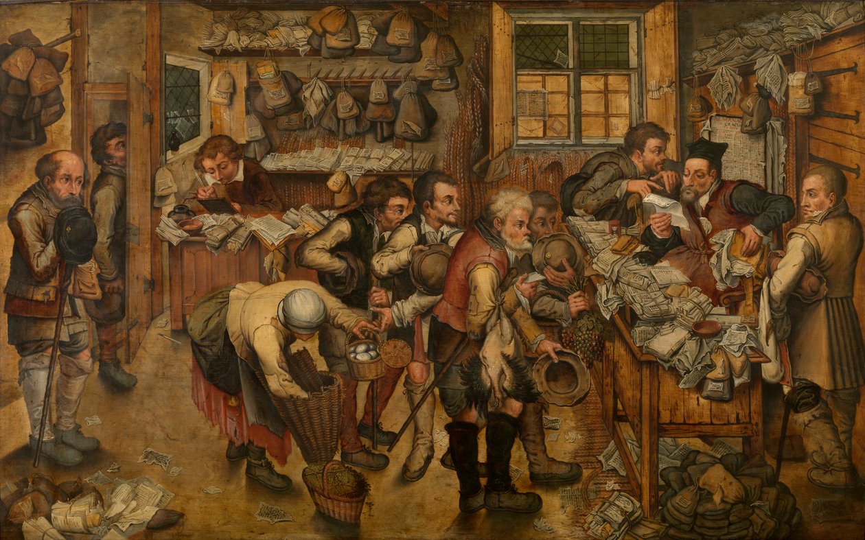 El abogado del pueblo (óleo) de Pieter III Brueghel