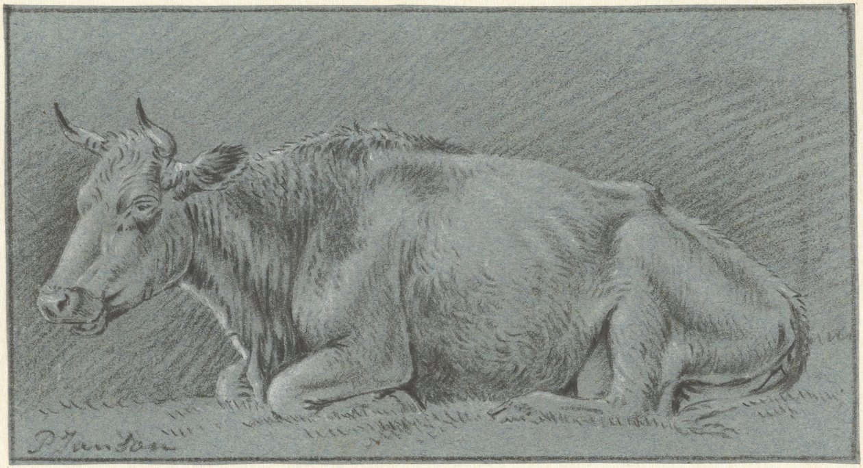 Vaca reclinada de Pieter Janson