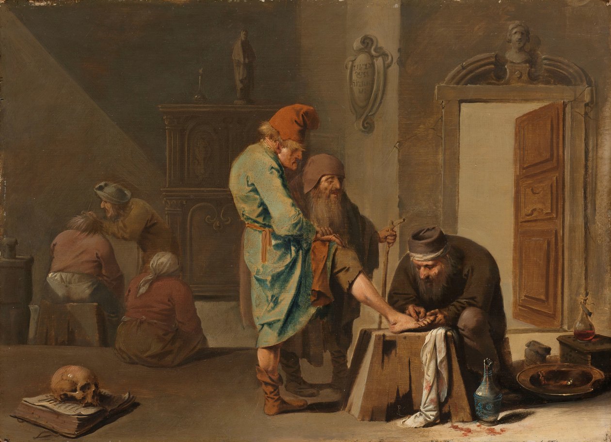 La operación del pie de Pieter Jansz Quast