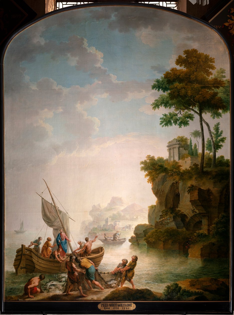 Pesca milagrosa de Pieter Norbert van Reysschoot