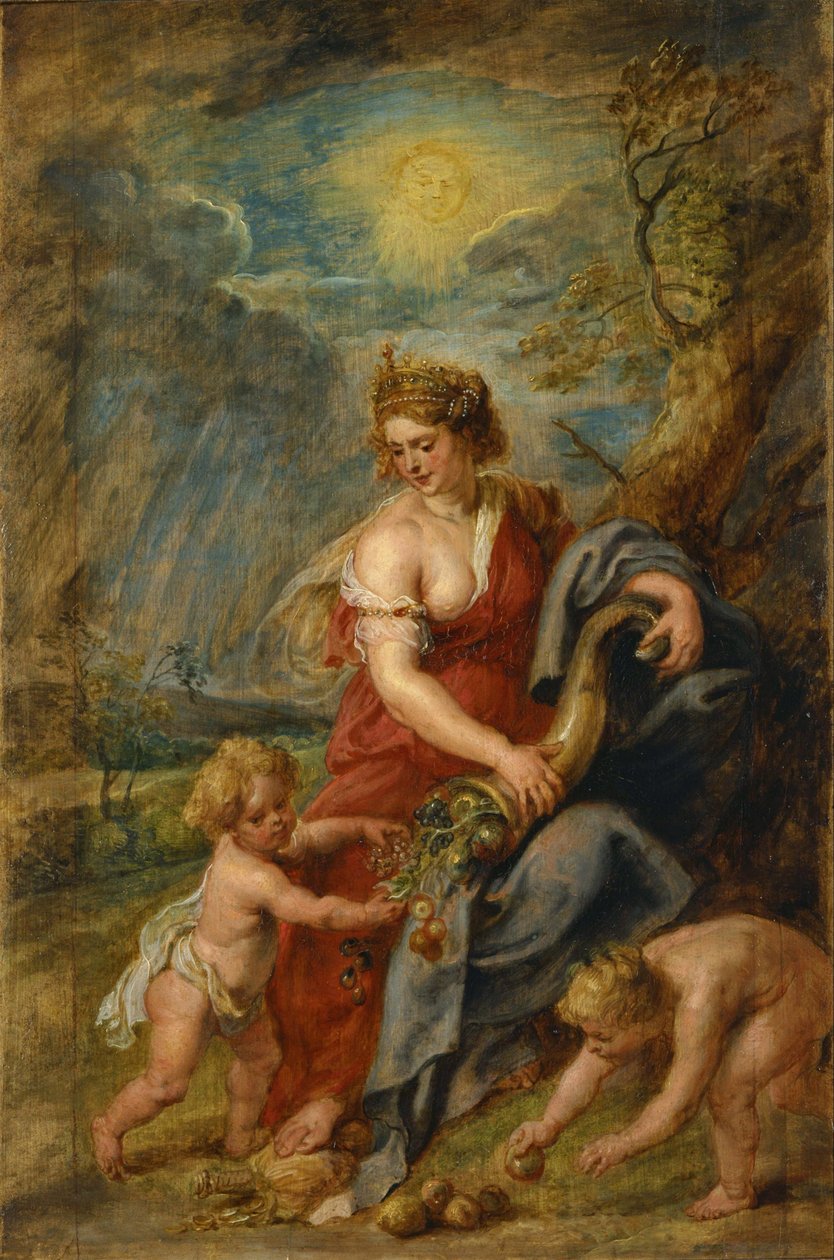 Abundancia Abundantia de Peter Paul Rubens