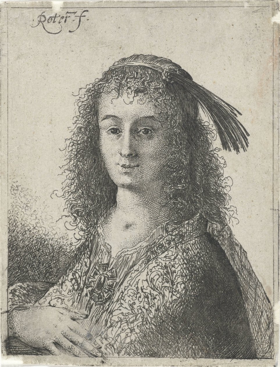 Busto de mujer joven de Pieter Rottermondt